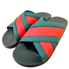美品 箱付き ✨️ GUCCI シェリーライン サンダル 黒 全長27.5 - メルカリ