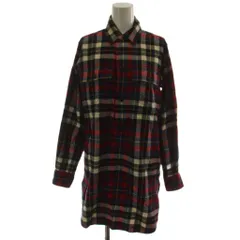 ラルフローレン RALPH LAUREN チュニック カットソー 11 赤 紺 長袖 チェック柄 /GG1のサムネイル