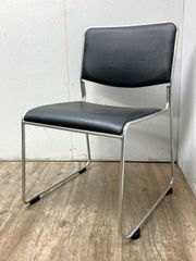 wilkhahn Aline 黒 メッシュ スタッキングチェア 3脚セット - メルカリ