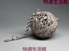 景徳鎮 黄窯 染付 青花 三脚香炉 唐獅子 牡丹文様 中国美術 工芸品