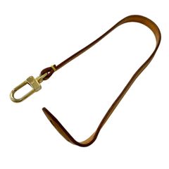 ルイヴィトン モノグラムポシェット アクセソワール ヌメ革 ストラップ