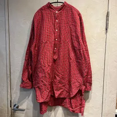 scye サイ 22SS チェックバンドカラーシャツ SIZE.38 1122-31053【代官山2】のサムネイル