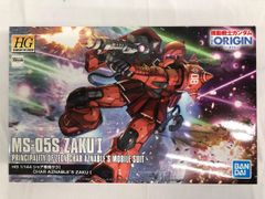 新品未使用】オリジン HG 1/144 ザクI（シャア・アズナブル機） - メルカリ