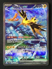 ポケモンカードゲーム ポケカ サンダーex SAR SV2a-204 SV2a 強化拡張パック「ポケモンカード151」 トレカ TCG 264のサムネイル