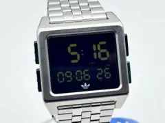 未使用 adidas アディダス ウォッチ ARCHIVE M1 アーカイブ Z013043-00 ニクソン Nixon 腕時計 デジタル ウォッチ ステンレス シルバーのサムネイル
