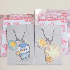 ポケモン ポケピース ツインチャーム にじほしキャンディ Vol.2 ポッチャマ マホミル 2点セットのサムネイル