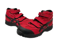 アシックス asics WINJOB 42S ウィンジョブ 安全靴 FIS42S メンズ靴 レッド 26.5cm 601sh-115のサムネイル