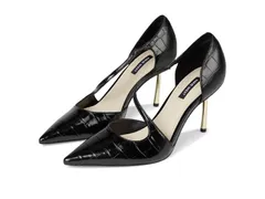ナインウェスト レディース シューズ スニーカー Nine West Dolen Black Croco ブラックのサムネイル