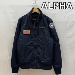 アルファ TA1170-067 ナイロン リブ ジャケット 中綿入り ミリタリー ロゴ 星条旗 メンズ L ISItems【USED】【古着】【中古】50163384のサムネイル