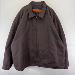 古着 レッドキャップ RED KAP ジャケット ワーク 大きいサイズ ブルゾン 作業着 中綿 4XL  ブラウン 無地 メンズのサムネイル