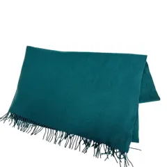 HERMES エルメス カシミヤ100% マフラー ショール ストール グリーン ブランドのサムネイル