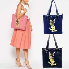 Yves Saint Laurent parfums イヴ サンローラン キャンバス トートバッグ 3カラーのサムネイル