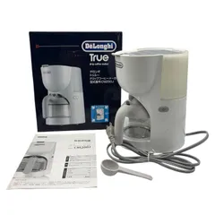 DeLonghi デロンギ トゥルー ドリップコーヒーメーカー CM200J 家電 コンパクト ペーパーレスフィルター コーヒー 中古 W４のサムネイル