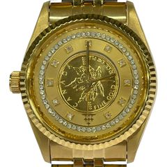 C*h様 エルジン カナダ メープルコイン レディース腕時計【稼働品