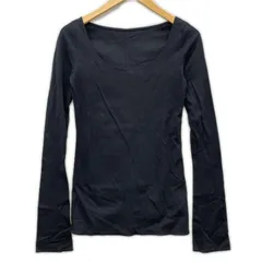 plage プラージュ Uネックカットソー sizeM/ブラックのサムネイル