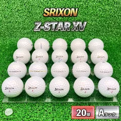 ロストボール　スリクソン　ゼットスター　Z-STAR XV　20球　年式混合　パールホワイト　Aランクのサムネイル