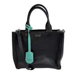 TIFFANY&Co. ティファニー 2WAY ミニトート ハンド マイクロトート レザー ショルダーバッグ ブラックTIFFANY&Co. ティファニー 2WAY ミニトート ハンド マイクロトート レザー ショルダーバッグ ブラックのサムネイル