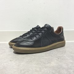 REPRODUCTION OF FOUND　レザー GERMAN MILITARY TRAINER スニーカー ブラック リプロダクション オブ ファウンド 23㎝