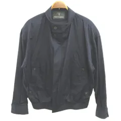 トラサルディ TRUSSARDI ハリントンジャケット 上着 L 紺 無地 長袖 /NP ■ECC006のサムネイル