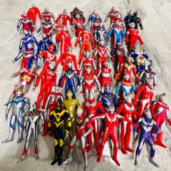 ジャンク品】ウルトラマン・怪獣ソフビ56体セット - メルカリ