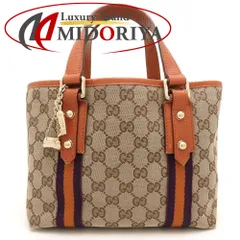GUCCI グッチ 139261 ハンドバッグ シェリーライン ミニトート GG