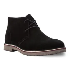 プロペット メンズ シューズ ブーツ・レインブーツ スエード Propet Findley Mensuede Chukka Boots Black ブラックのサムネイル