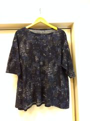 群言堂 石見銀山 登美 ピンタック シャツ チュニック リネン 麻100 