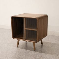希少！ IKEA ULSBERG ウルズベリベッド サイドテーブル 黒 送料込