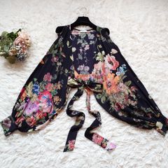 激レア☆ドリスヴァンノッテン 大判 ショール スカーフ シルク 和柄