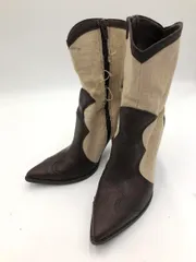 ALEXIA STAM アリシアスタン ウエスタン ブーツ sizeM/ブラウン ◇■ レディースのサムネイル