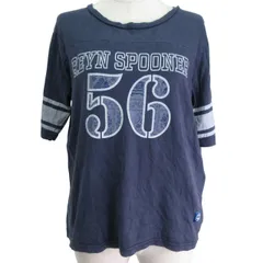 レインスプーナー reyn spooner Tシャツ 半袖 ロゴプリント ネイビー Lサイズ 0402のサムネイル