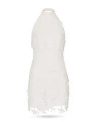 ミリー レディース トップス ワンピース レース MILLY Olivia Rose Trellis Lace Dress White ホワイトのサムネイル