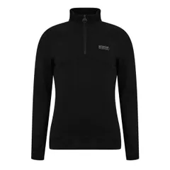 バブアー メンズ アウター パーカー・スウェット スウェット シャツ Barbour International Essential HalfZip Sweatshirt BlackBlk BK71のサムネイル