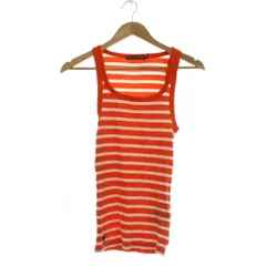 ラルフローレンスポーツ RALPH LAUREN SPORT タンクトップ M オレンジ 白 ボーダー柄 /JPのサムネイル
