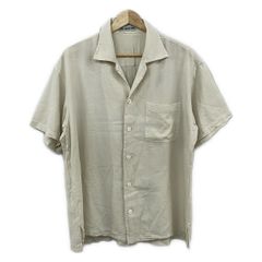 1950〜60s レーヨン 半袖シャツ タツノオトシゴ　ビンテージ 50sビンテージVanCortタツノオトシゴ刺繍レーヨンギャバシャツ開襟50