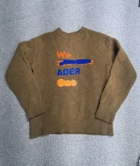 ADER ERROR アーダーエラー ニット カーキのサムネイル