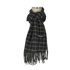 タケオキクチ TAKEO KIKUCHI pure cashmere カシミヤ100 チェックマフラー メンズ 表記無 のサムネイル