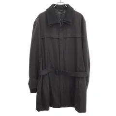 GIVENCHY ジバンシィ ストライプベルテッドコート  チャコールグレー 54のサムネイル