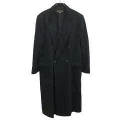 Loro Piana ロロピアーナ カシミヤダブルチェスターコート  ブラック Lのサムネイル
