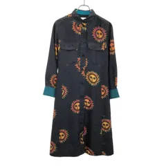 Paul Smith ポールスミス 太陽プリントシャツワンピース 6527071 ネイビー 38のサムネイル