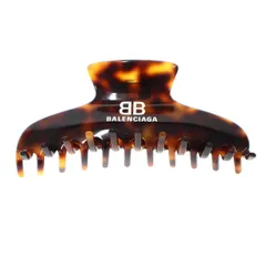 BALENCIAGA バレンシアガ Holli ヘアクリップ  ブラウンのサムネイル