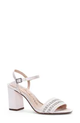 ニナ レディース シューズ ヒール サンダル アンクル Nina Hermankle Strap Sandal Ivory アイボリーのサムネイル