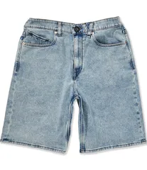 ボルコム メンズ ボトムス ハーフパンツ・ショーツ ショートパンツ デニム Volcom Billow 22 Outseam Denim Shorts Dust Bowl デニムのサムネイル