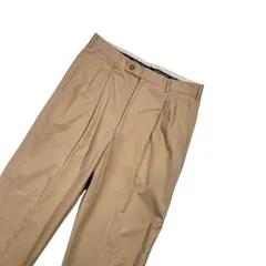 80s Aquascutum アクアスキュータム ツータック チノパンツ スラックス パンツ チノパン サイズ79 /ベージュ系 メンズ  レナウンのサムネイル