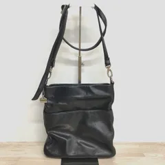 美品 LA BAGAGERIE/ラ バガジェリー ショルダーバッグ 斜め掛け カバン ブラック/黒 チャーム付き レディース[OO00030]のサムネイル
