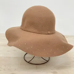 美品 American Eagle Outfitters ウール100% ハット キャメル系 1650 5998 アメリカンイーグル 帽子/女優帽[ON01016]のサムネイル