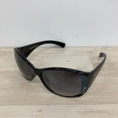 美品 ROSE BUD ローズバッド サングラス 5086-1 ブラック/黒 ストーン付き アイウェア/眼鏡[OX03334]のサムネイル