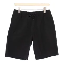 ピーエスポールスミス PS Paul Smith ハーフパンツ ショートパンツ イージー ウエストゴム 無地 S 黒 ブラック /BBのサムネイル