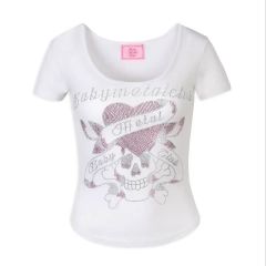 babylclub bmc twinkle skull tシャツブラック babymetalclub Twinkle Skull T 白 - メルカリ