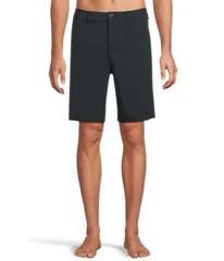 クイックシルバー メンズ ボトムス ハーフパンツ・ショーツ ショートパンツ Quiksilver Union Amphibian 20 Hybrid Shorts Black ブラックのサムネイル